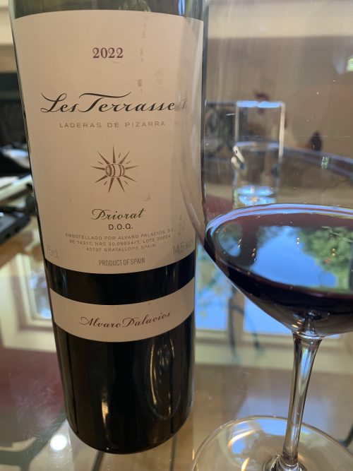 2022 Álvaro Palacios Les Terrasses Priorat, Spain -  WA 93-95, WS 93