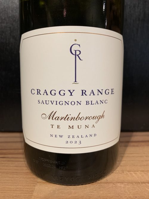 2024 Craggy Range Sauvignon Blanc Te Muna Vineyard, Martinborough, New Zealand - WS 93