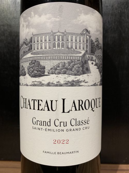 2022 Chateau Laroque Grand Cru St. Emilion, Bordeaux, France - JD 97, DE 97, WA 95, V 95